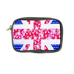 British Flag Abstract British Union Jack Flag In Abstract Design With Flowers Coin Purse by Nexatart