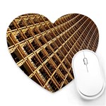 Construction Site Rusty Frames Making A Construction Site Abstract Heart Mousepads Front