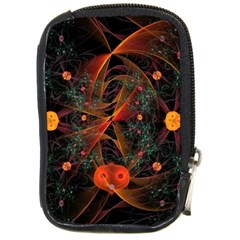 Fractal Wallpaper With Dancing Planets On Black Background Compact Camera Cases by Nexatart