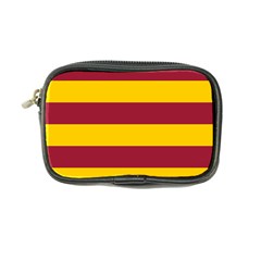 Oswald s Stripes Red Yellow Coin Purse by Mariart