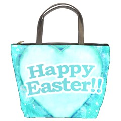 Happy Easter Theme Graphic Bucket Bags by dflcprints