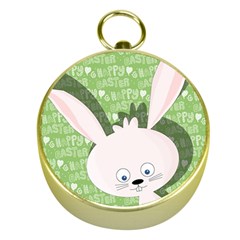 Easter Bunny  Gold Compasses by Valentinaart