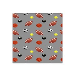 Balltiled Grey Ball Tennis Football Basketball Billiards Satin Bandana Scarf by Mariart