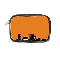 City Building Orange Coin Purse by Mariart