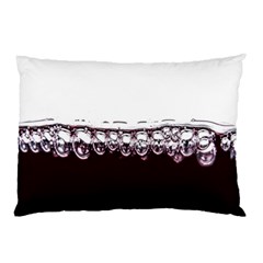 Bubbles In Red Wine Pillow Case by Nexatart