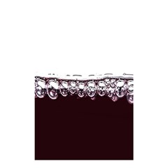 Bubbles In Red Wine Shower Curtain 48  X 72  (small)  by Nexatart