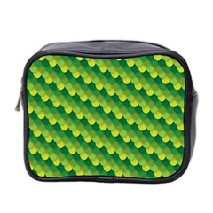 Dragon Scale Scales Pattern Mini Toiletries Bag 2-side by Nexatart