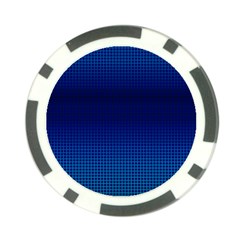 Blue Dot Poker Chip Card Guard (10 Pack) by PhotoNOLA