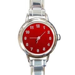 Redc Round Italian Charm Watch by PhotoNOLA