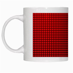 Redc White Mugs by PhotoNOLA