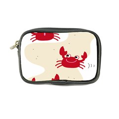 Sand Animals Red Crab Coin Purse by Mariart