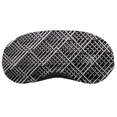 Pattern Metal Pipes Grid Sleeping Masks by Nexatart