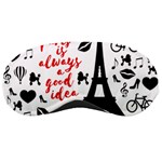 Paris Sleeping Masks Front