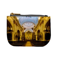 Church The Worship Quito Ecuador Mini Coin Purses by Nexatart