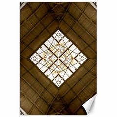 Steel Glass Roof Architecture Canvas 20  X 30   by Nexatart