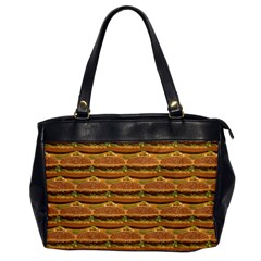 Delicious Burger Pattern Office Handbags by berwies