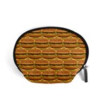 Delicious Burger Pattern Accessory Pouches (Small)  Front