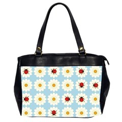 Ladybugs Pattern Office Handbags (2 Sides)  by linceazul