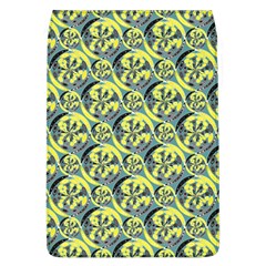 Black And Yellow Pattern Flap Covers (l)  by linceazul