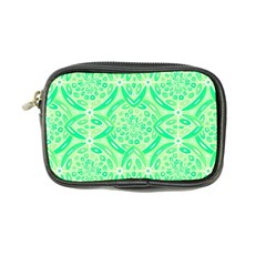 Kiwi Green Geometric Coin Purse by linceazul