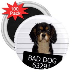 Bad Dog 3  Magnets (100 Pack) by Valentinaart