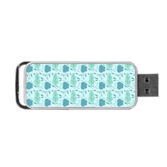 Seamless Floral Background  Portable Usb Flash (two Sides) by TastefulDesigns