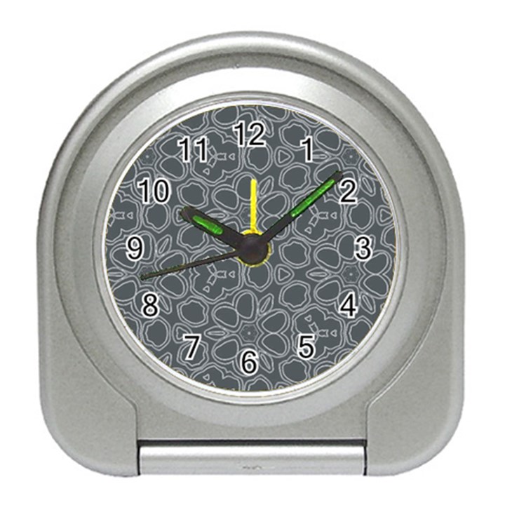 Floral pattern Travel Alarm Clocks