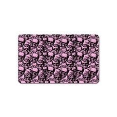 Skulls Pattern  Magnet (name Card) by Valentinaart