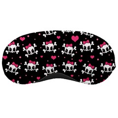 Cute Skulls  Sleeping Masks by Valentinaart