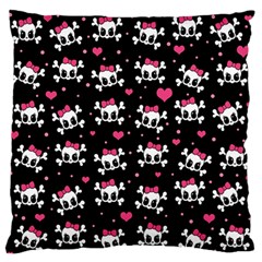 Cute Skulls  Standard Flano Cushion Case (one Side) by Valentinaart