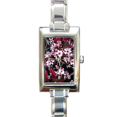 Morning Sunrise Rectangle Italian Charm Watch by dawnsiegler