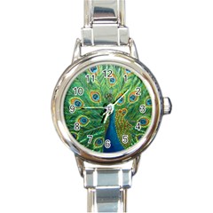 Royalty Round Italian Charm Watch by dawnsiegler