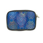 Fireworks Party Blue Fire Happy Coin Purse Back