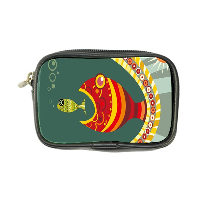 Fish Predator Sea Water Beach Monster Coin Purse