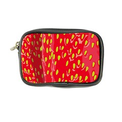 Fruit Seed Strawberries Red Yellow Frees Coin Purse by Mariart