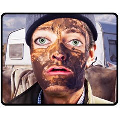 Shitfaced Fleece Blanket (medium)  by RakeClag