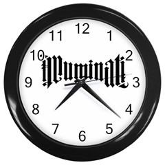 Illuminati Wall Clocks (black) by Valentinaart