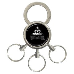 Illuminati 3-ring Key Chains by Valentinaart