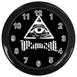 Illuminati Wall Clocks (Black) Front