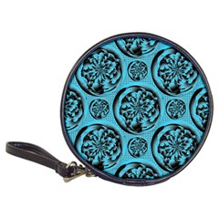 Turquoise Pattern Classic 20-cd Wallets by linceazul