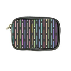 Pencil Stationery Rainbow Vertical Color Coin Purse by Mariart