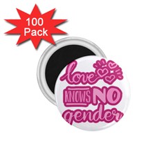 Love Knows No Gender 1 75  Magnets (100 Pack)  by Valentinaart