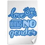 Love knows no gender Canvas 24  x 36  23.35 x34.74  Canvas - 1