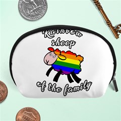 Rainbow Sheep Accessory Pouches (large)  by Valentinaart