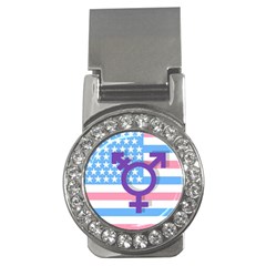 Transgender Flag Money Clips (cz)  by Valentinaart