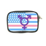 Transgender flag Coin Purse Back