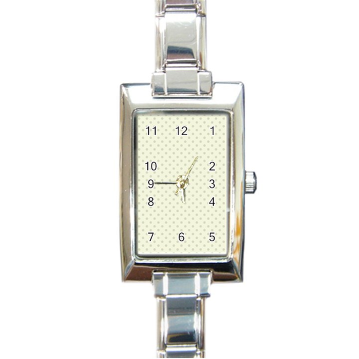 Dots Rectangle Italian Charm Watch