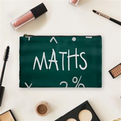 Maths School Multiplication Additional Shares Cosmetic Bag (medium)  by Mariart