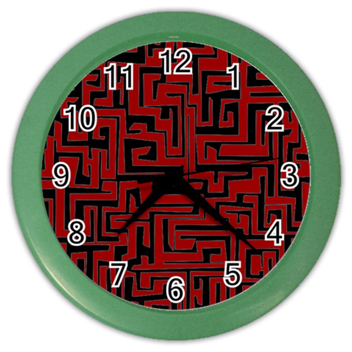 Pattern Color Wall Clocks