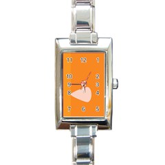 Screen Shot Circle Animations Orange White Line Color Rectangle Italian Charm Watch by Mariart